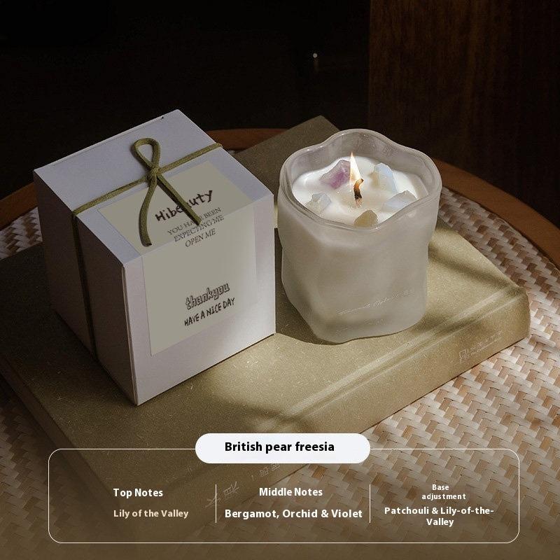 Duftkerzen halten lange Schlafzimmer Tischplatte Kleine Verzierungen Kleine Geschenke