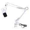 Gaming USB Microphone for PC Dynamic RGB Noise Cancellation Condenser Mic with     Boom Arm for Strming Podcast