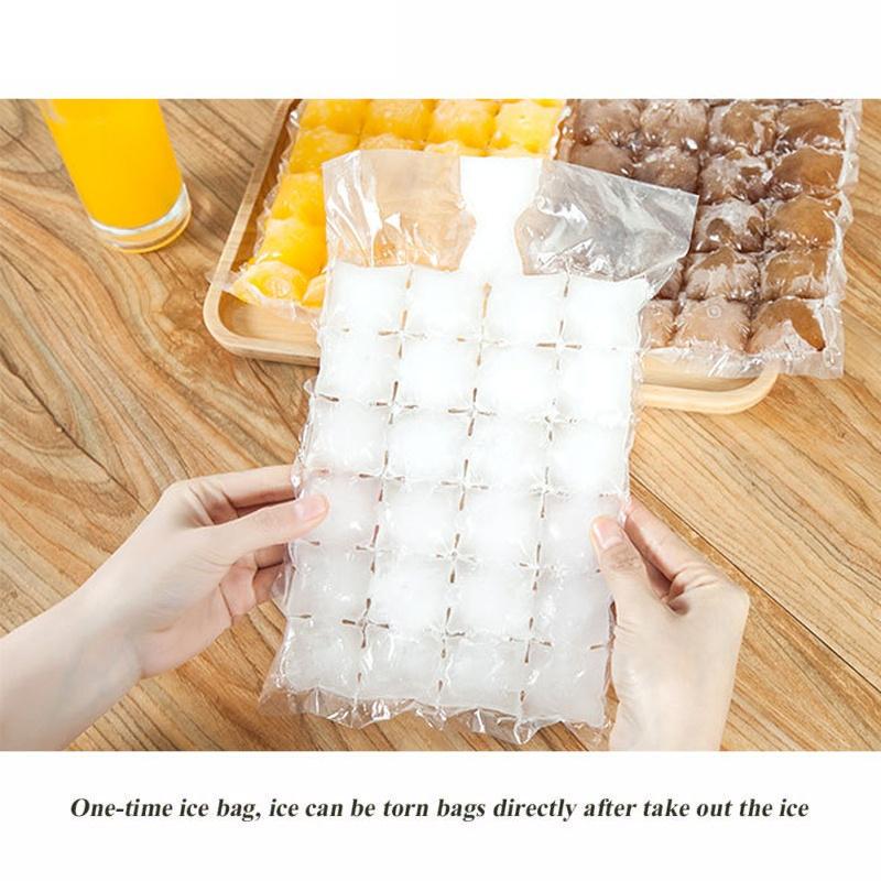 10Pcs/Bag Disposable Ice-Making Bags Ice Cube Trays & Molds Summer Drinking Tool