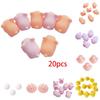 20pcs Adorable Squeeze Pink Pig Stress Relief Toys Perfect For Birthday Gifts