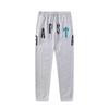 Mens Oversized Hooded Sweatshirt Jogger Set With Embroidered Letter Streetwear Casual Outfit