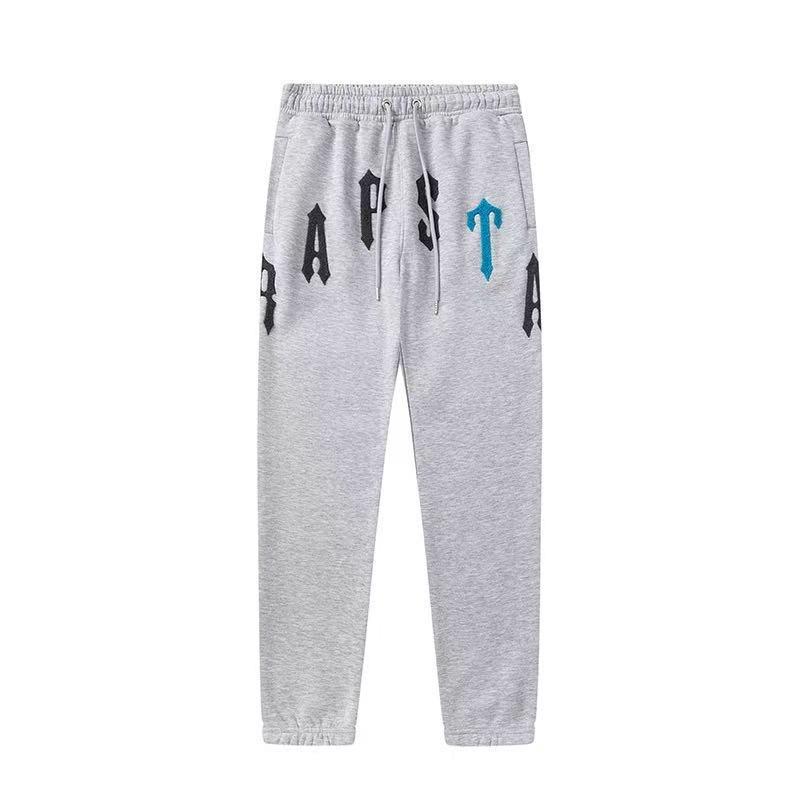 Mens Oversized Hooded Sweatshirt Jogger Set With Embroidered Letter Streetwear Casual Outfit