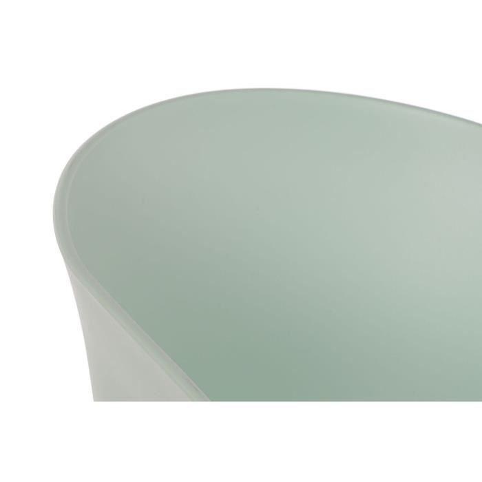 Chaise à accoudoirs - Marque - Modèle - Vert menthe - Métal - Design scandi-urban