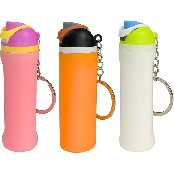3 Pack Mini Tumbler Keychain Accessories for Owala Water Bottle