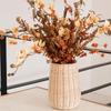 1Pc DIY Rattan Hand Woven Pot Vase Flower Arrangement Home Decor Creative