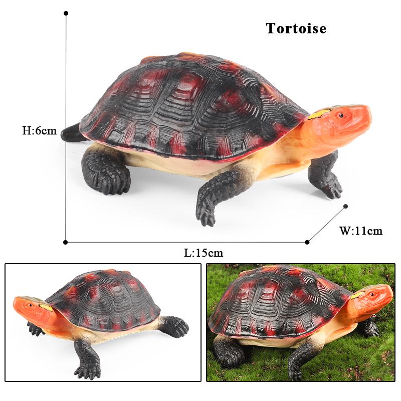 Oenux Sea Life Animals Model Leatherback Tortoise Turtle Growth Cycle Ocean Figurines Action Figures PVC Collection Kid Toy Gift