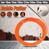 4mm 5 Meter To 40 Meter Guide Device Nylon Electric Cable Push Pullers Duct Snake Rodder Tape Orange Wire