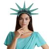 Statue Of Liberty Headpiece Cosplay Hairhoop For School Drama Cosplay Independence Day Outfit Dressingup Accessories