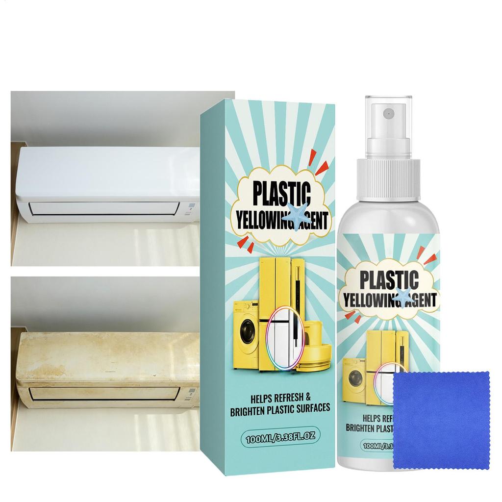 111ml Stain Remover Plastic Bleaching Agent For Yellowing Appliances Renovation Air Conditioning Anti Oxidation Cleaning