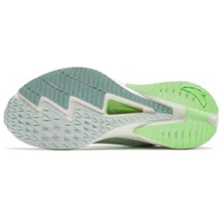 Anta Running Shoes 4th Generation Shock Absorption Non-Slip Wear-Resistant Low-Top Women sneaker White Blue 122425585-2