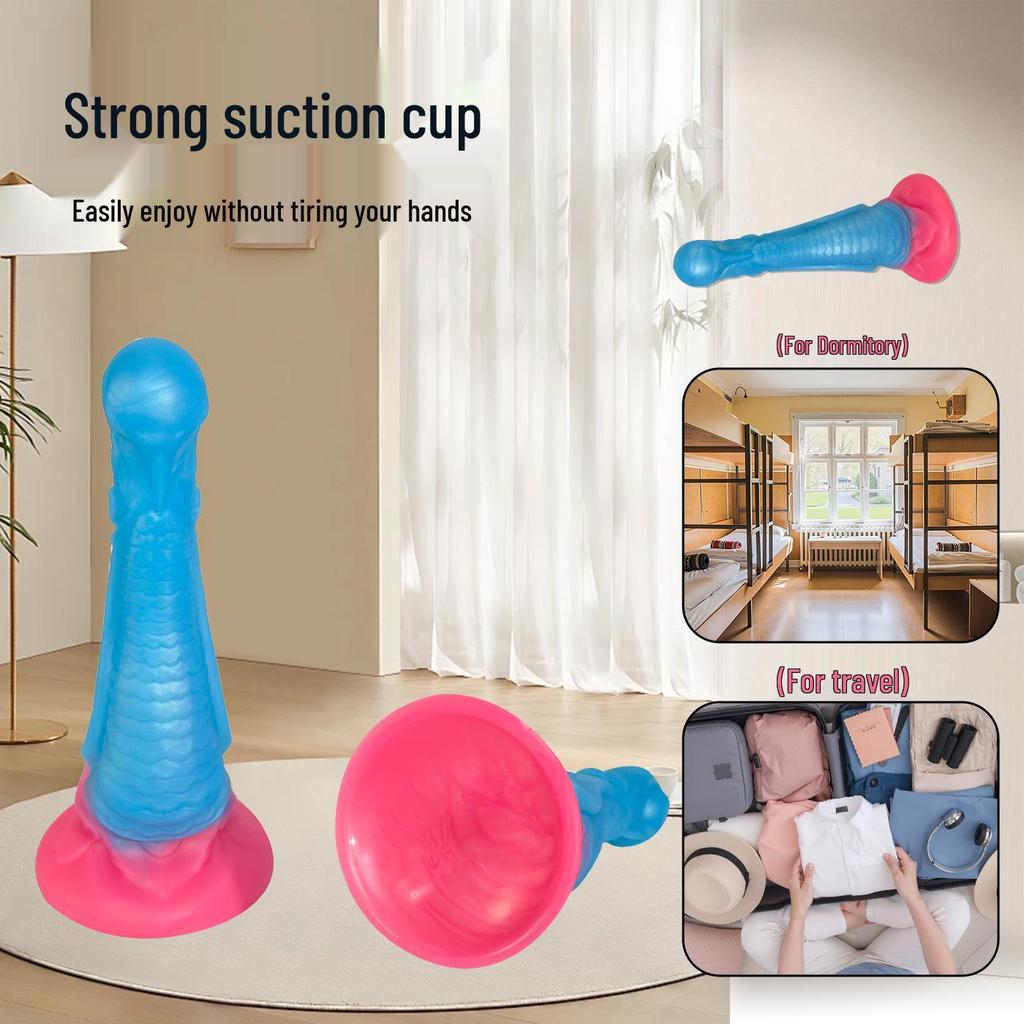 Alien Simulation Silicone Anal Plug and Dildo for Male and Female Sensual Play.