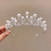 Birthday Crown Headwear Princess High-end Crown Girls Hairpin Headband Children Little Girl Headband Bridal Hair Accessories