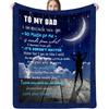 Halloween Bat Pattern Blanket Flannel Soft Comfortable Home Blanket Warm Blanket Birthday Holiday Gift