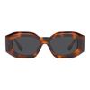 Versace Medusa Detail Acetate Frame Oval Sunglasses Men's Tortoiseshell 3389916 VE4425U521787-Tortoiseshell 54