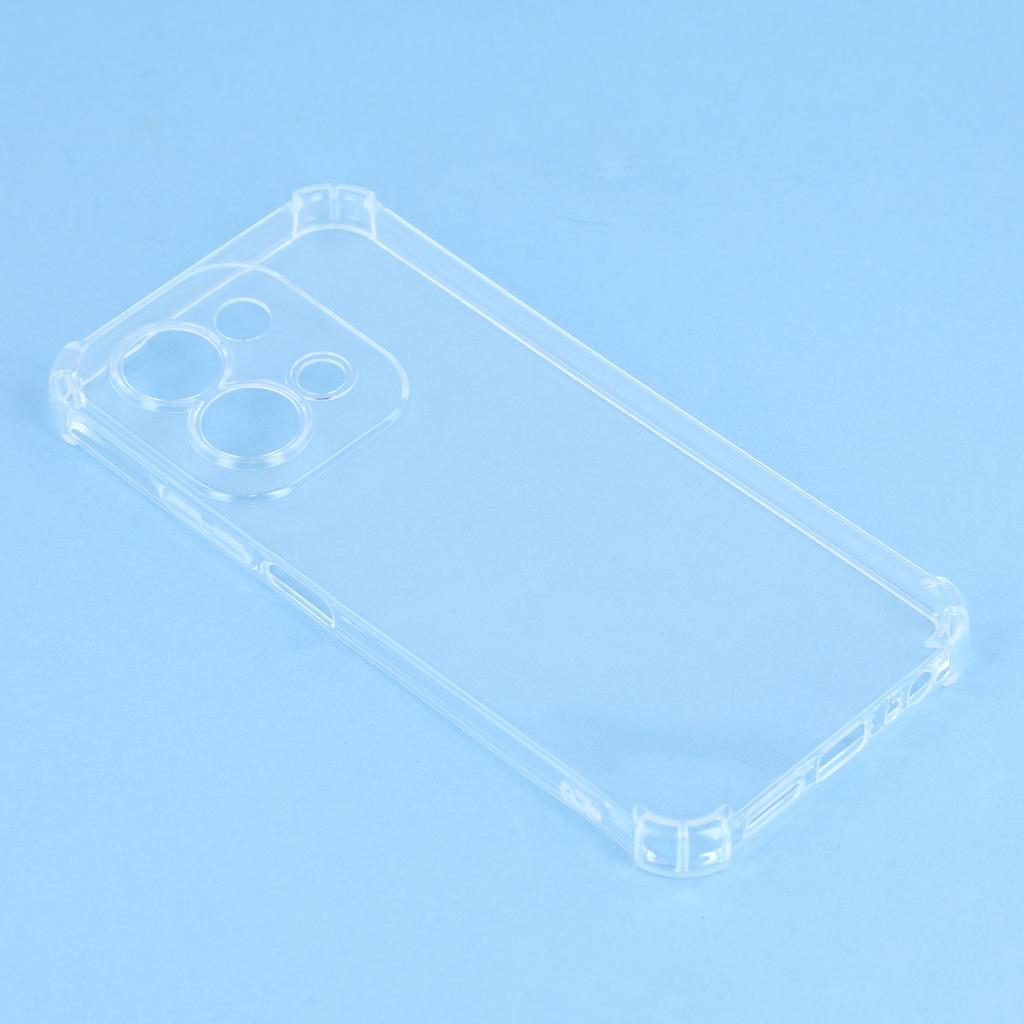 Para Xiaomi Redmi 15C 5G (eu) (173 mm)/15C 4G (eu) (173 mm) Capa Reforçada Quatro Cantos Anti-Queda Capa de Celular TPU Transparente