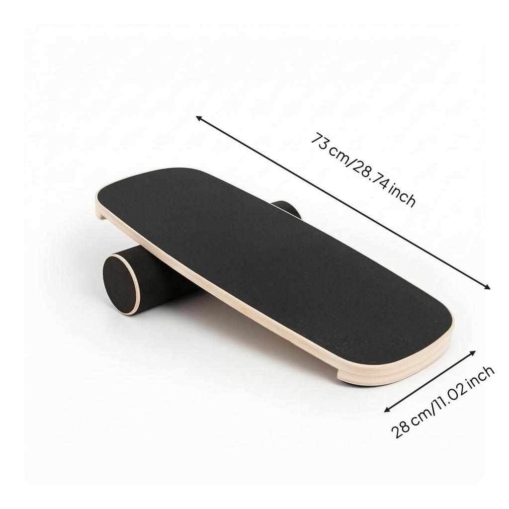 Balance Board with Roller Sturdy Rollers Multifunctional