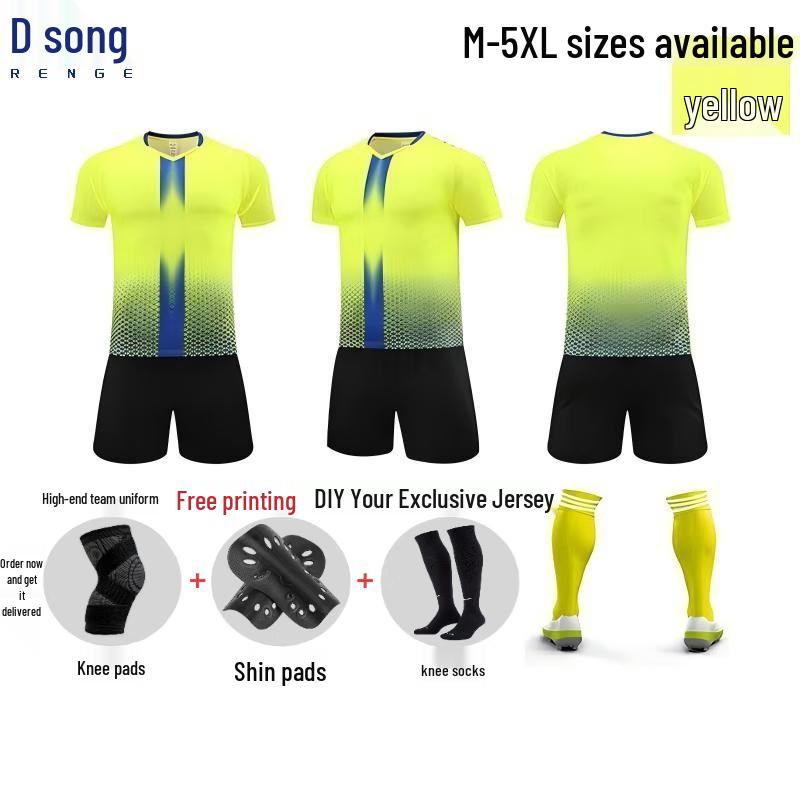 Renge Unisex Football Training Jersey Set