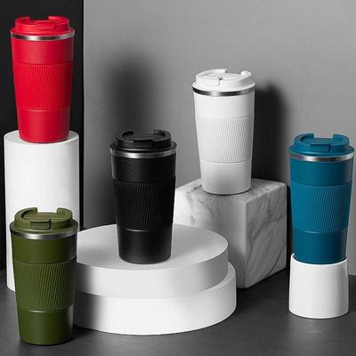 Stainless Steel Thermos Mug Leak-Proof Thermos Coffee Vacuum Cup Travel Thermal Vacuum Flask Insulated Cup Water Bottle