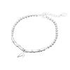 Women's High-End S925 Sterling Silver Bamboo Bead Bracelet: Elegant Chinese Ancient Style