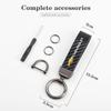 Carbon Fiber Leather Keyrings Car Keychain Accessories For Chevrolet Z71 Aveo Impala Lacetti Malibu Sail SS Cruze Sonic Camaro