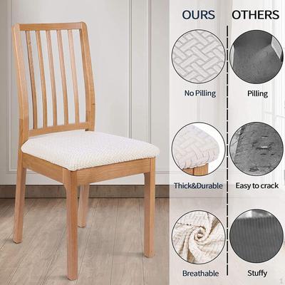 Polyester Chair Cover Kitchen Stretch Slipcover for Bedroom Banquet Decor