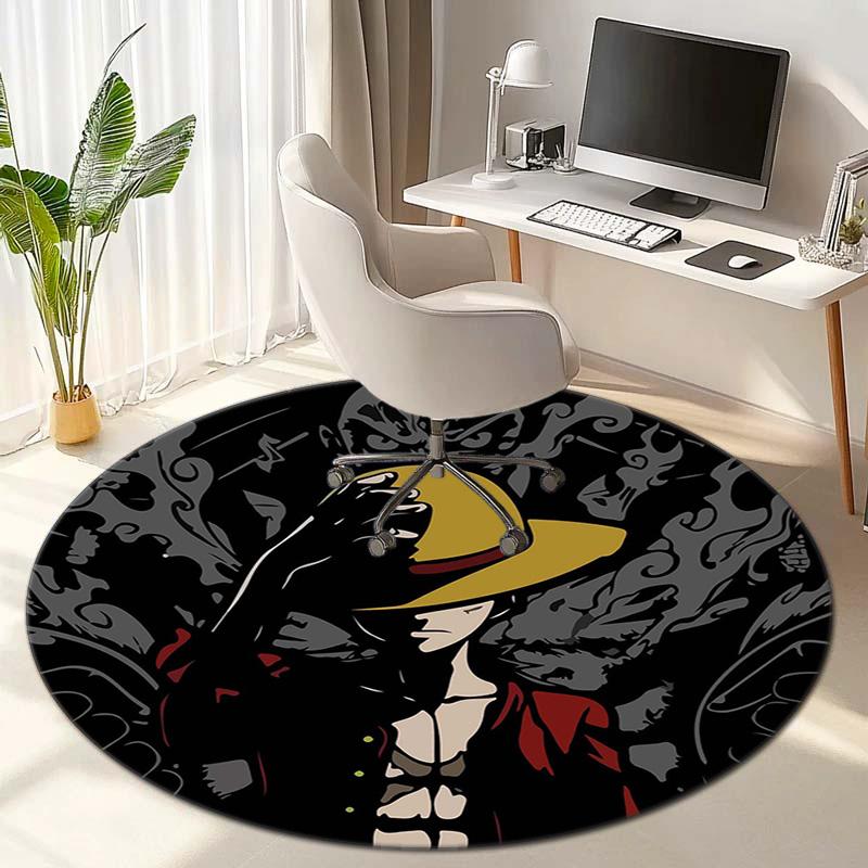Cute Monkey D. Luffy from the Japanese manga ONE PIECE carpet is soft, home, bedroom, door mat decoration, and non slip carpet E6