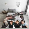 BTR In Real Life Worldwide 2025 Tour Blanket Quality Warm  Throw Blanket Winter Kids Outdoor Fluffy Bedspread