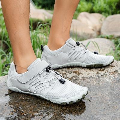 PLUS Export Schuhe mit breiter Zehenpartie Outdoor Sommer Fitness U-förmige Ferse Leichtgewichtige weiche Sohle Freizeit-Sportschuhe