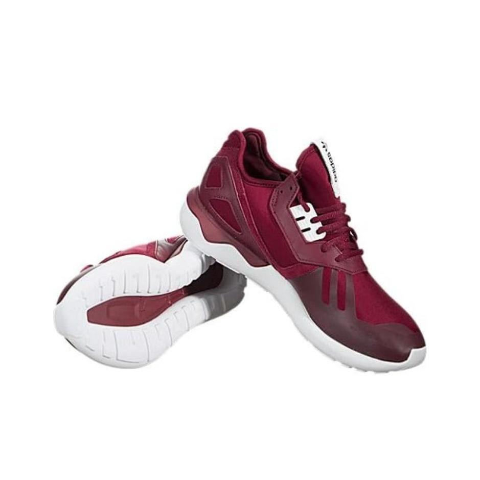 adidas Buty Męskie Tubular Runner Czerwone Burgundowe Cburgu B41274
