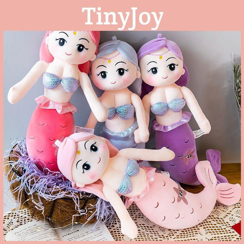 Stuff Mermaid Toy Stuffed Plush Soft Doll Cushion Girls Birthday Gifts Kids