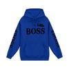Trendy Kids' Letter Print Hoodie - 'Little Boss' Spring/Autumn Casual Sweatshirt for Boys & Girls