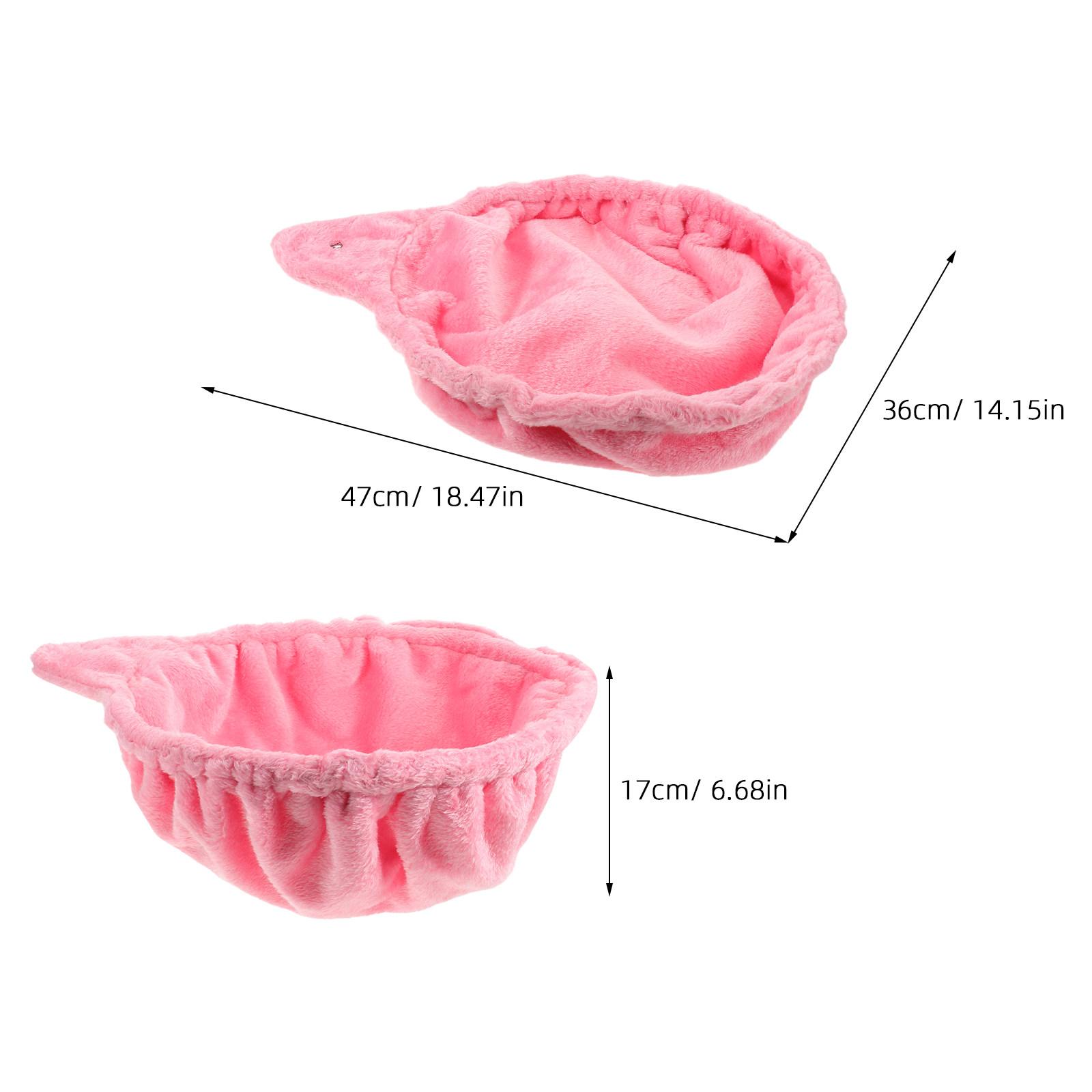 

DIY Cat Tree Replacement Basket Hanging Cat Hammock Bed Plush Swing Bed Nest Attachment Pet Hammock Parts Kitten Perch Climb Mat рожевий