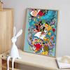 Disney 5D DIY Diamond Painting Alice In Wonderland Illustration Cartoon Full Diamond Mosaic Diamond Painting Art Wall Decoration Craft Set