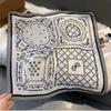 Luxury Square Silk Scarf For Women Hijab Hair Bands Neckerchief Paisley Satin Shawl Ribbon Headband Fashion Wraps Bandana