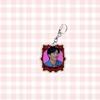 7pcs BTS Retro Photo Frame Style Keychain, Member Portrait Backpack Charm, Celebrity Merchandise Support Ornament
