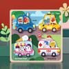 Wooden Baby Toys Montessori Toys 3D Puzzles Early Education Learning Cartoon Animal Jigsaw Puzzles Intellectual Cognitive Games