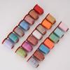 DIY Home Sewing Machine Thread Colorful Polyester Thread, Rainbow Small Roll Colorful Thread Hand Sewing Thread 402 Sewing Thread