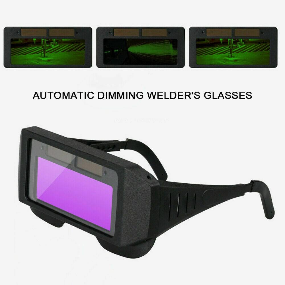 Solární automatické ztmavování LCD displeje svářečské kukly, brýle pro svářeče