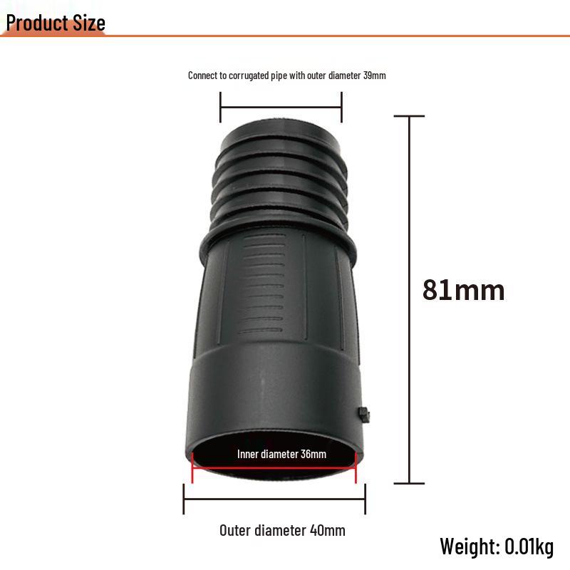Universal Hose Adapter for Yili YLW6263-12L Vacuum Cleaner