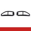Car Styling Exterior Exhaust Pipe Plating Gas Vent Decorative Frame Tail Throat Modification Accessories For BMW 3 Series G20