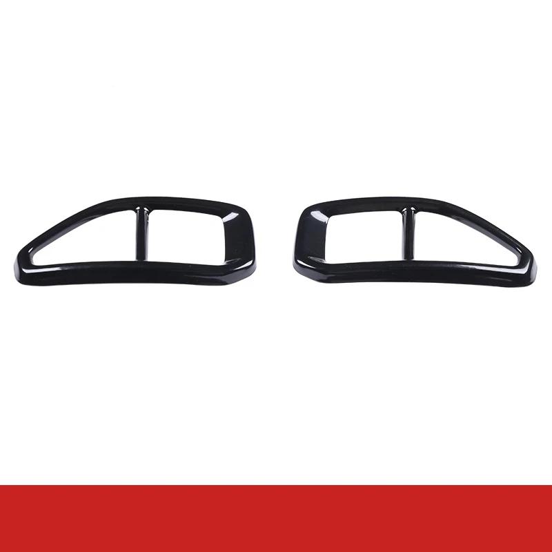 Car Styling Exterior Exhaust Pipe Plating Gas Vent Decorative Frame Tail Throat Modification Accessories For BMW 3 Series G20