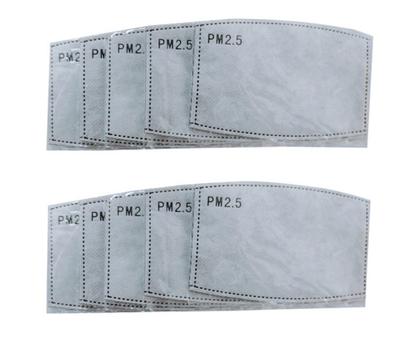 6x Pm2.5 Face Mask Filter Insert (Adult) (4 Pcs)