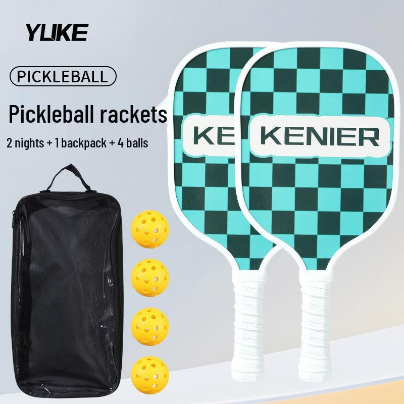 Professional Grade Wooden Pickleball Paddle Set for Adult Beginners