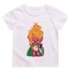 Viva Trolls Band Together T-shirts Kawaii Cartoon Manga Cotton Short Sleeve Boys/Girls T Shirt Teens Cartoon Print Streetwear