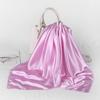 Soft Satin Silk Scarf 90cm Head Scarf Fashion Square Neck Scarves  Travel