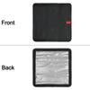 4 Layers Thickened Practical Sunshade Shading Pad Insulated RV Skylight Sunshade Reflective Shading Pad Aluminum Film Black