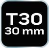 TORX Bit T30 X 30 Mm, S2 X 2 Pcs.