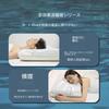 Luxury hotel-quality memory foam pillow with breathable cooling cover for neck and shoulder comfort, designed to reduce neck pain, and designed for