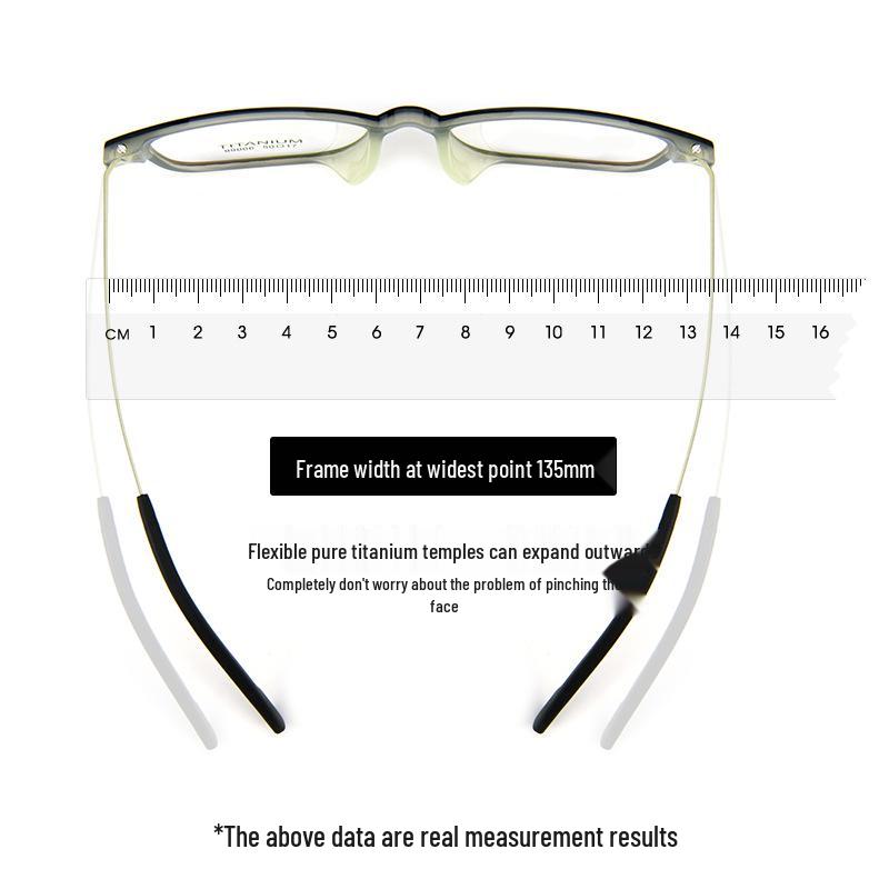 Danyang 99006T Ultra-Light Titanium Glasses - High Power, Small Frame Myopia Eyeglasses for Men & Women