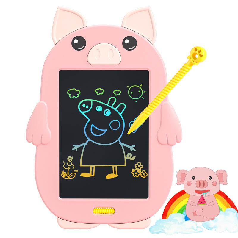 Cartoon LCD Writing and Drawing Board for Kids - Smart Learning and Doodling Tool